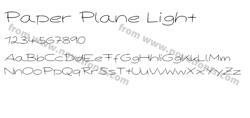 Paper Plane LightPreview