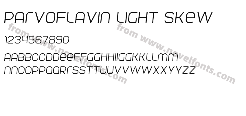 Parvoflavin Light SkewPreview