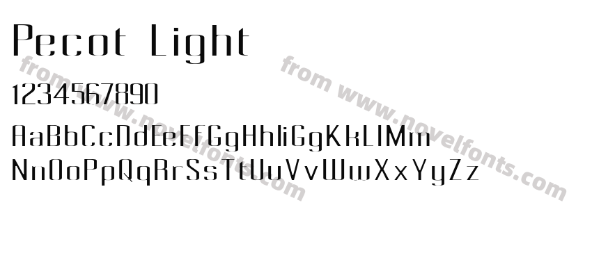 Pecot LightPreview