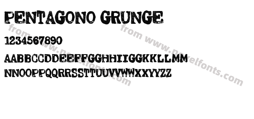 Pentagono GrungePreview