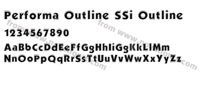 Performa Outline SSi OutlinePreview