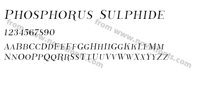 Phosphorus SulphidePreview