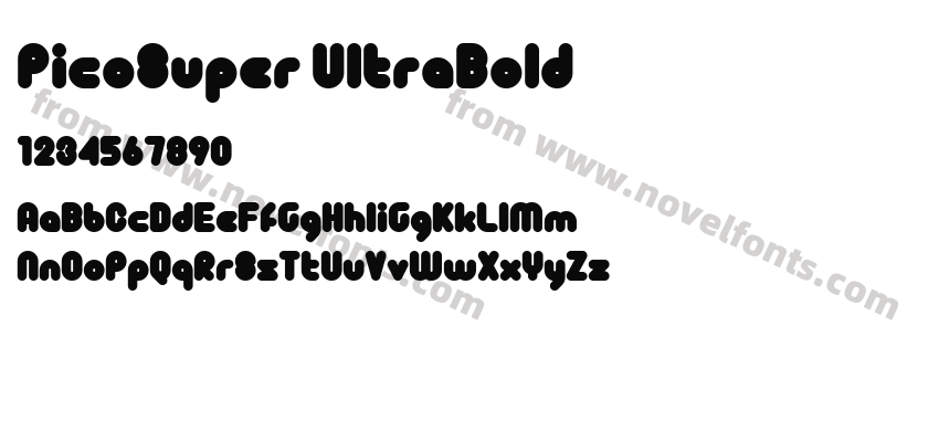 PicoSuper UltraBoldPreview