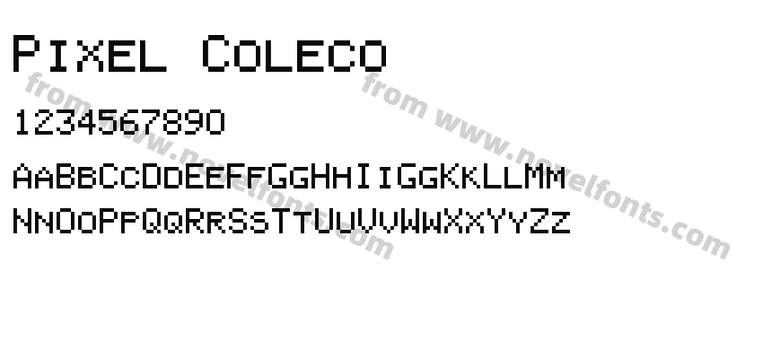 Pixel ColecoPreview