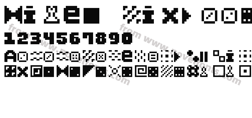 Pixel Dingbats-7Preview