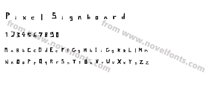Pixel SignboardPreview