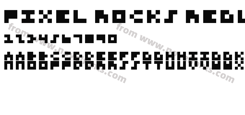 Pixel rocks RegularPreview