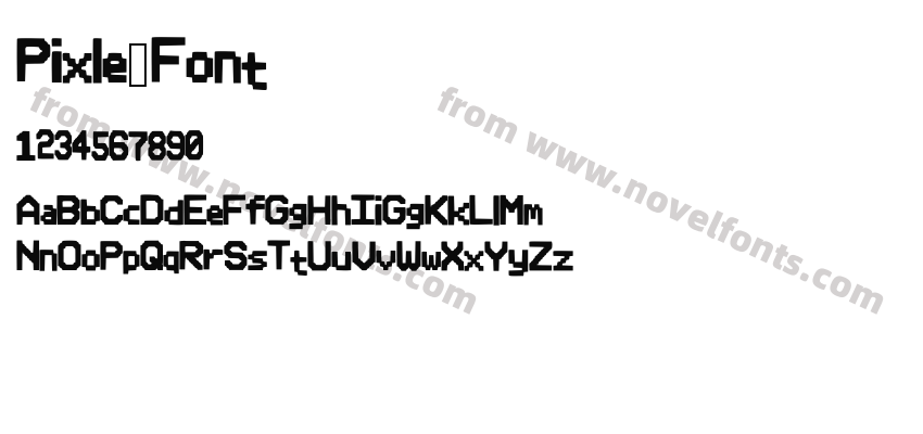 Pixle_FontPreview