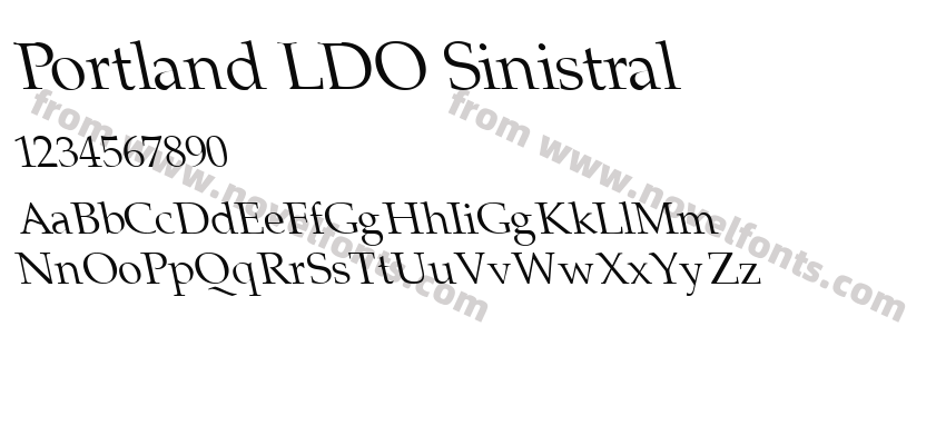 Portland LDO SinistralPreview