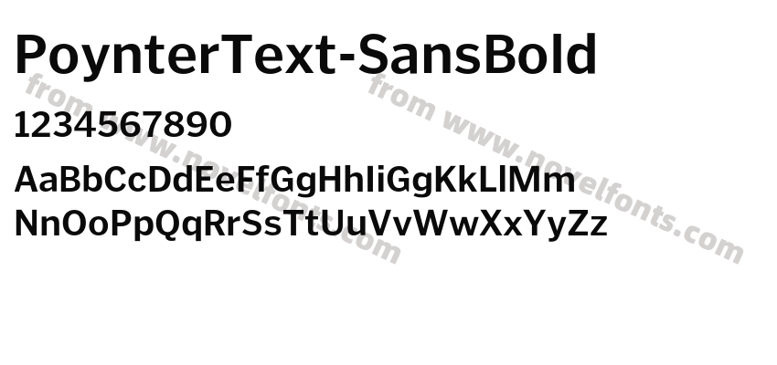 PoynterText-SansBoldPreview