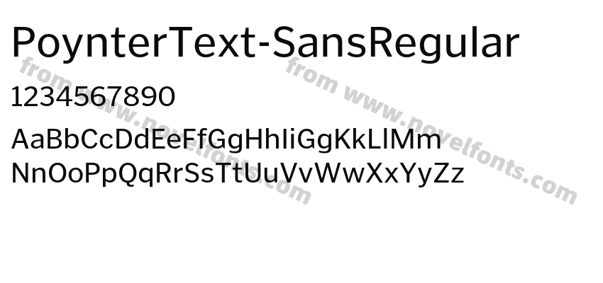 PoynterText-SansRegularPreview