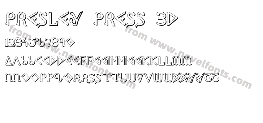 Presley Press 3DPreview