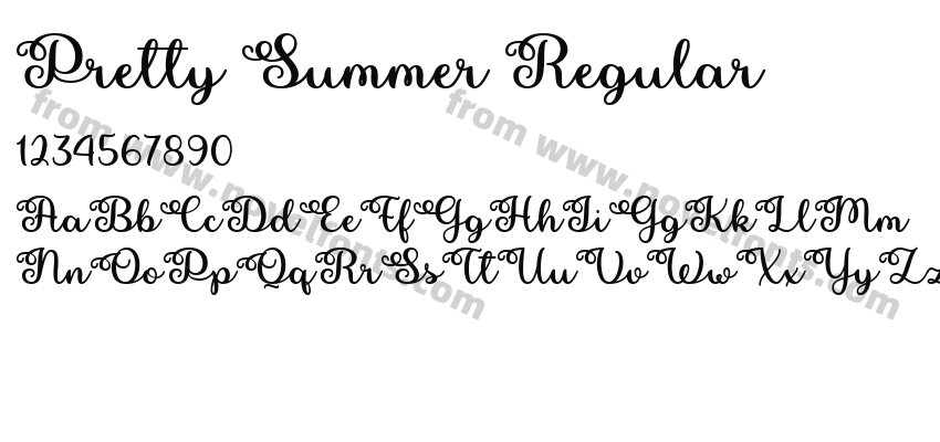 Pretty Summer RegularPreview