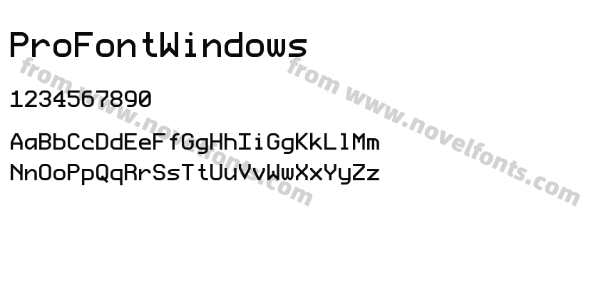 ProFontWindowsPreview