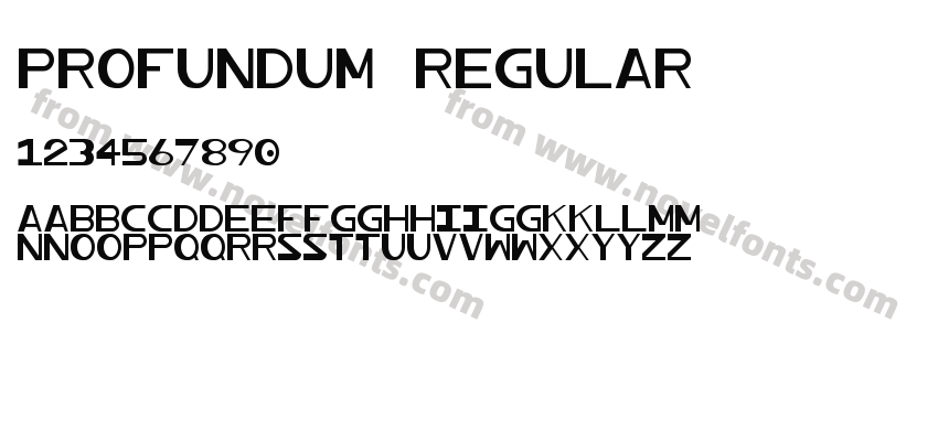 Profundum RegularPreview