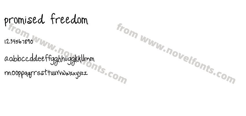 Promised FreedomPreview