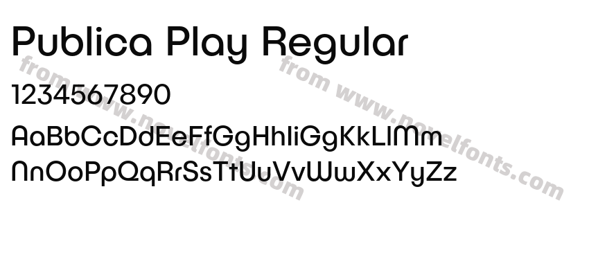 Publica Play RegularPreview