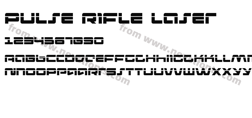 Pulse Rifle LaserPreview