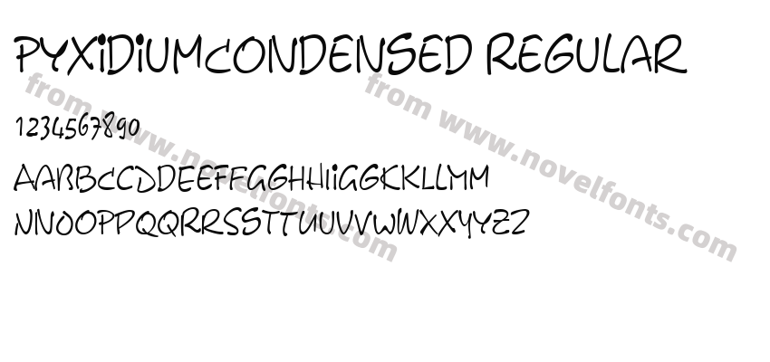 PyxidiumCondensed RegularPreview