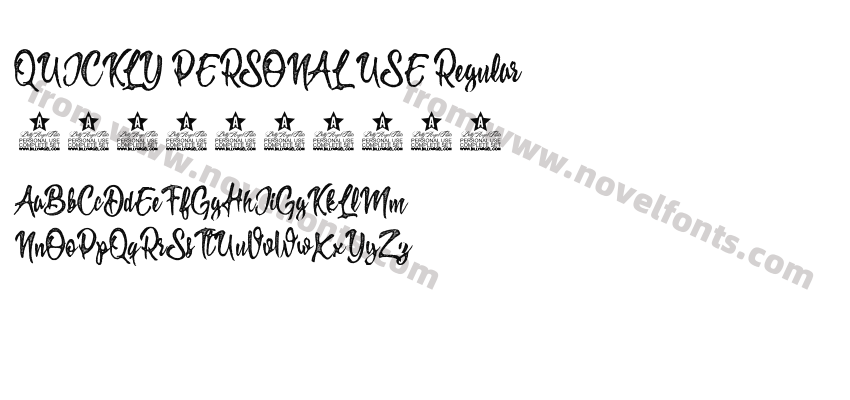 QUICKLY PERSONAL USE RegularPreview