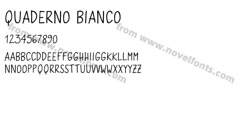 Quaderno BiancoPreview