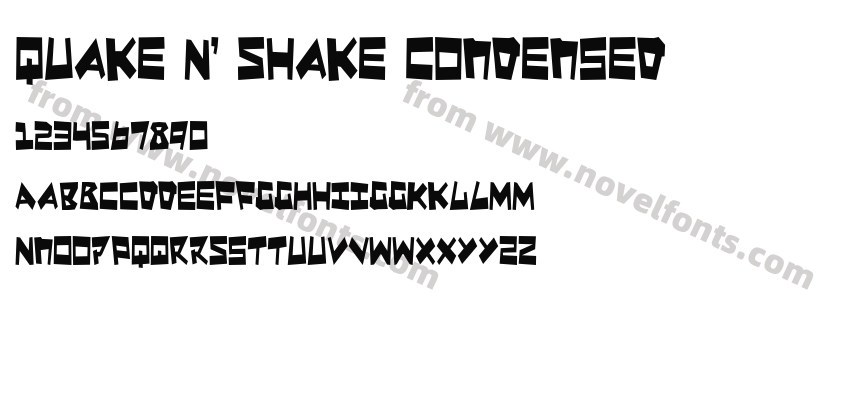 Quake & Shake CondensedPreview