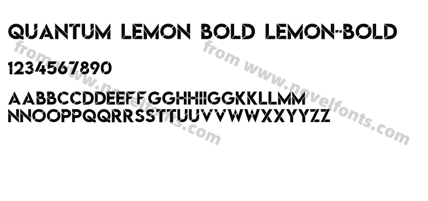 Quantum Lemon Bold Lemon-BoldPreview