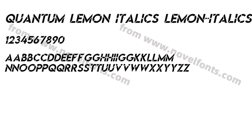 Quantum Lemon Italics Lemon-ItalicsPreview