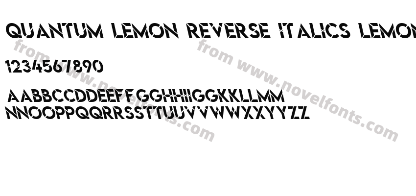 Quantum Lemon Reverse Italics Lemon-Reverse-ItalicsPreview