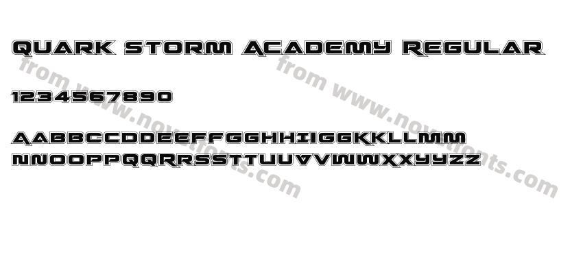 Quark Storm Academy RegularPreview