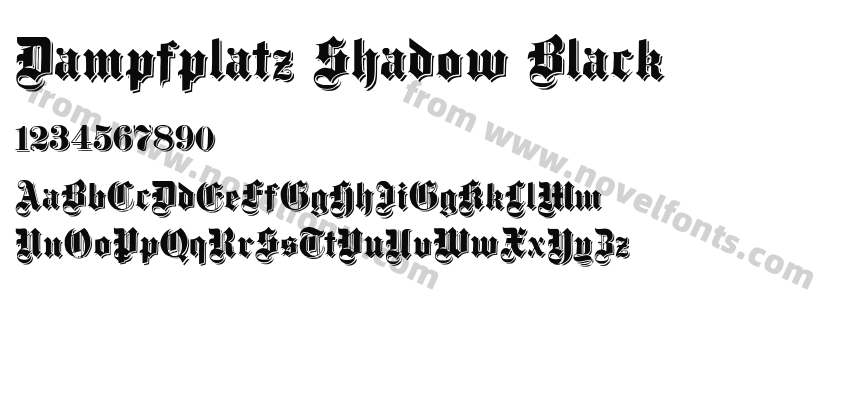 Dampfplatz Shadow BlackPreview