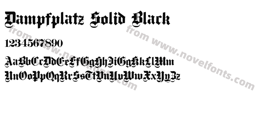 Dampfplatz Solid BlackPreview