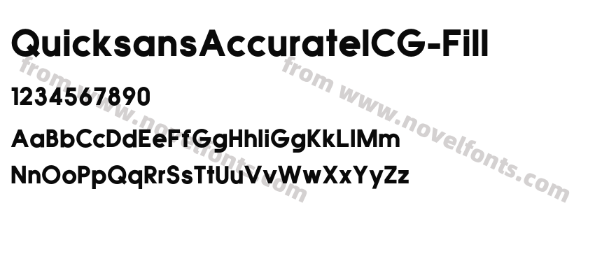 QuicksansAccurateICG-FillPreview