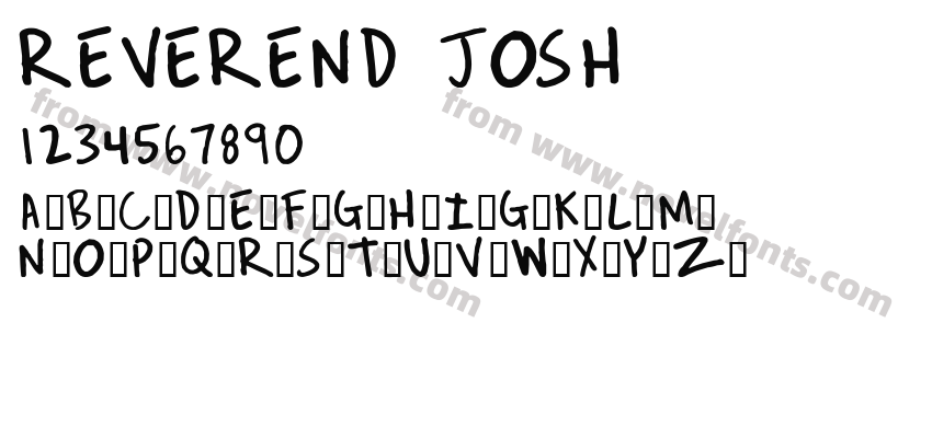 REVEREND JOSHPreview