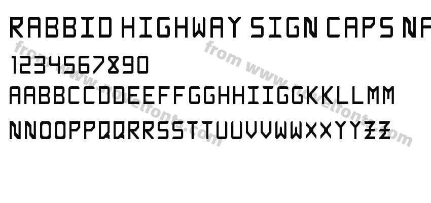 Rabbid Highway Sign Caps Narrow RegularPreview