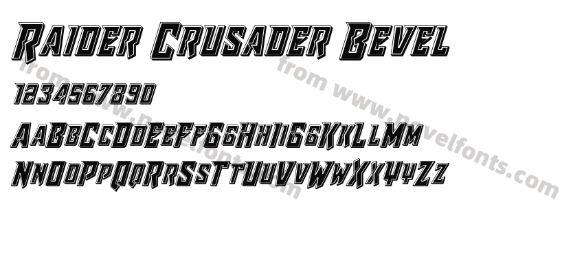 Raider Crusader BevelPreview