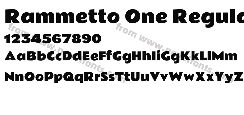 Rammetto One RegularPreview