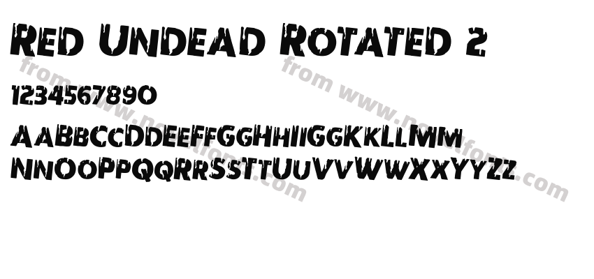 Red Undead Rotated 2Preview