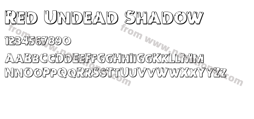 Red Undead ShadowPreview