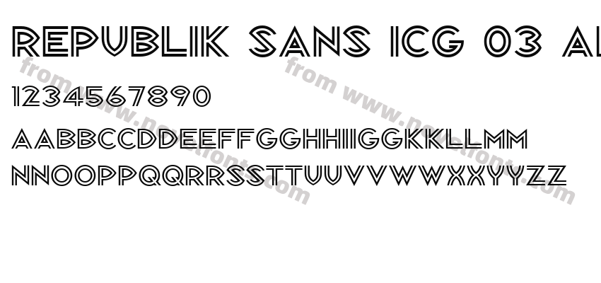 Republik Sans ICG 03 AltPreview