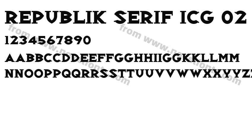 Republik Serif ICG 02Preview