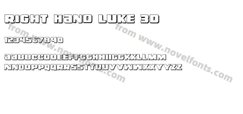 Right Hand Luke 3DPreview