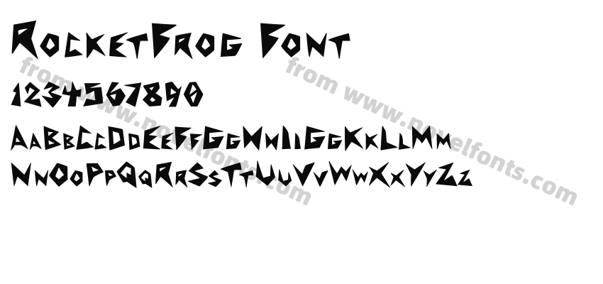 RocketFrog FontPreview