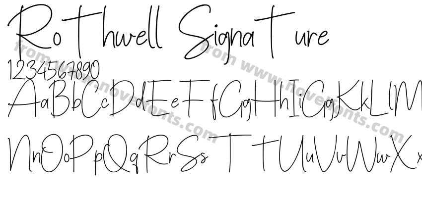 Rothwell SignaturePreview