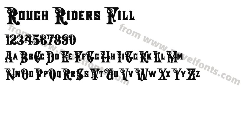 Rough Riders FillPreview