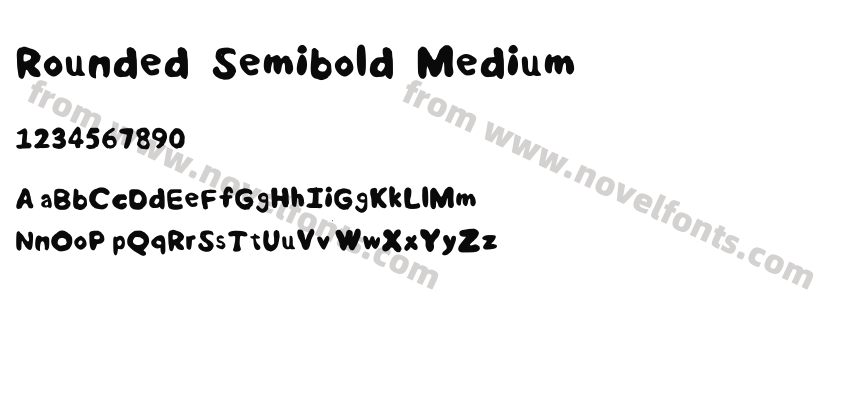 Rounded Semibold MediumPreview