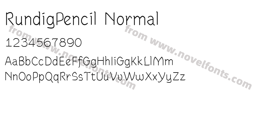 RundigPencil NormalPreview