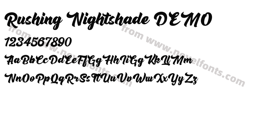 Rushing Nightshade DEMOPreview