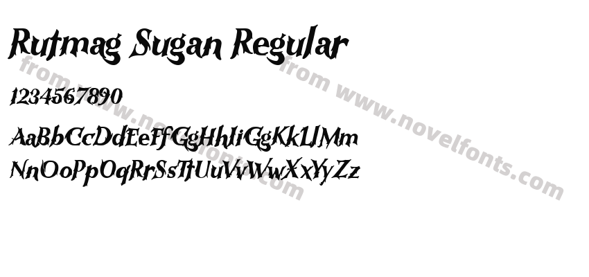 Rutmag Sugan RegularPreview