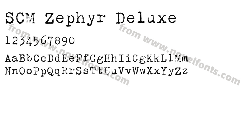 SCM Zephyr DeluxePreview